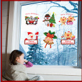 Factory Price Christmas Removable Decoration Decal Wall Sticker